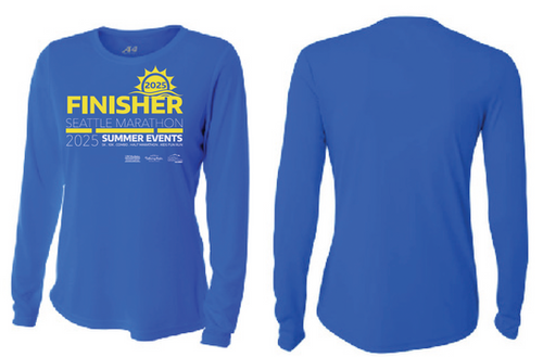 2025 Summer Event Finisher LS Tee | Seattle Marathon
