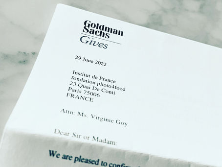 Des euros pour des repas ! Merci Goldman Sachs