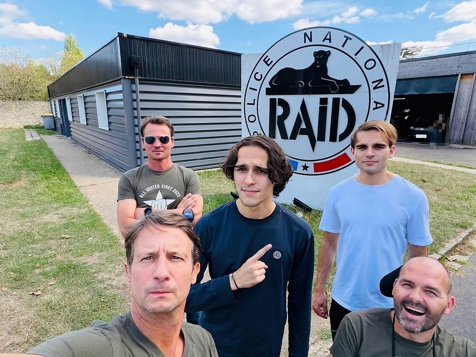 Une journée au RAID