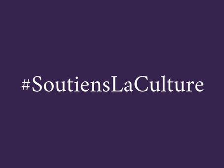 #SoutiensLaCulture