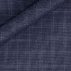 Tissu à grands carreaux en pure laine vierge