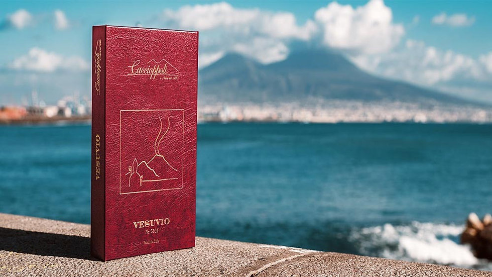 Tissus italiens Caccioppoli - Vesuve 5101