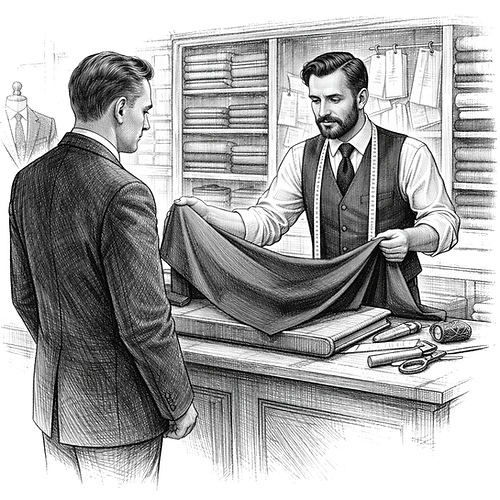 Choix du tissu de costume