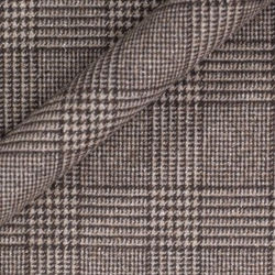 Manteau Prince de Galles en pure laine vierge, soie et cachemire