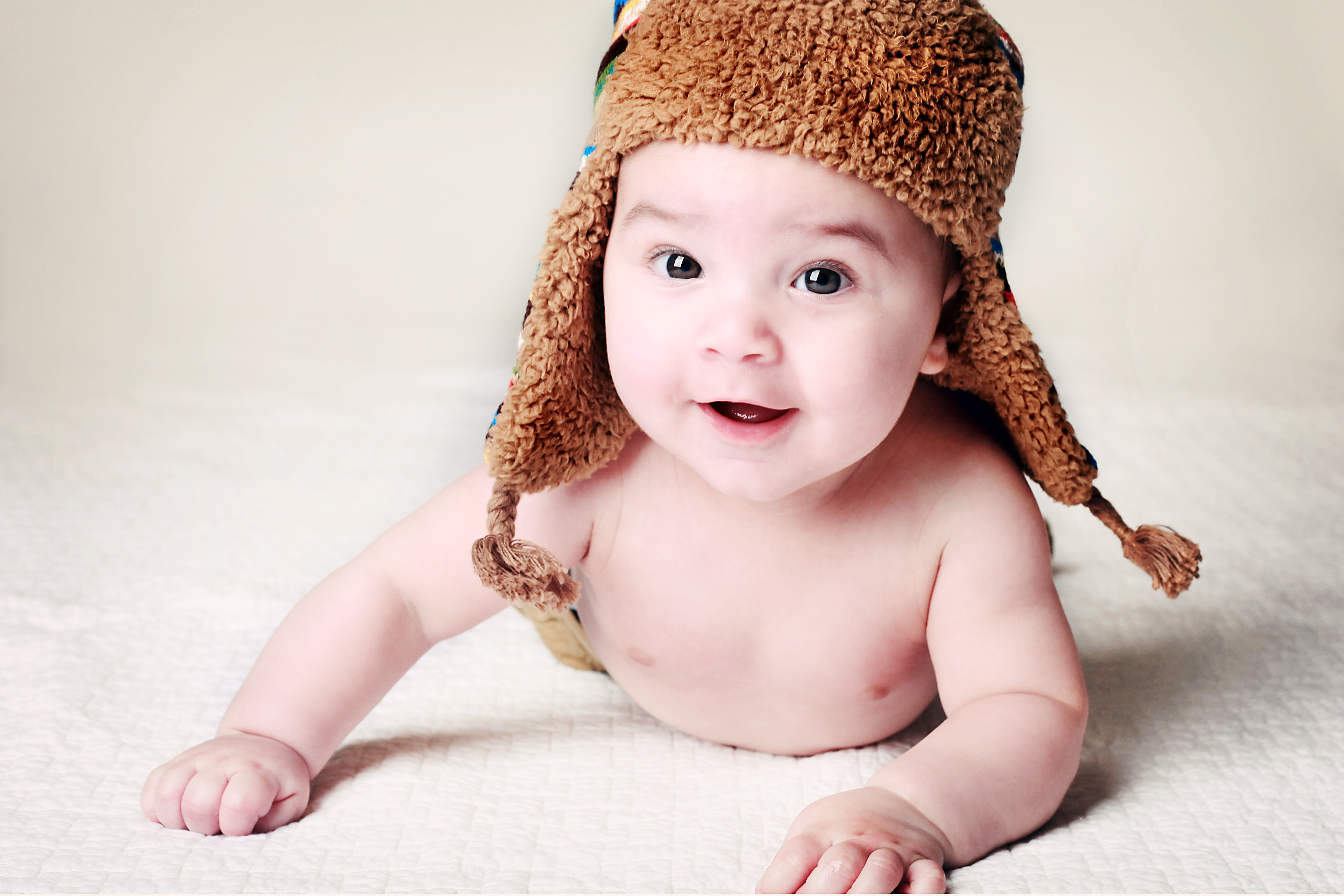 James in hat