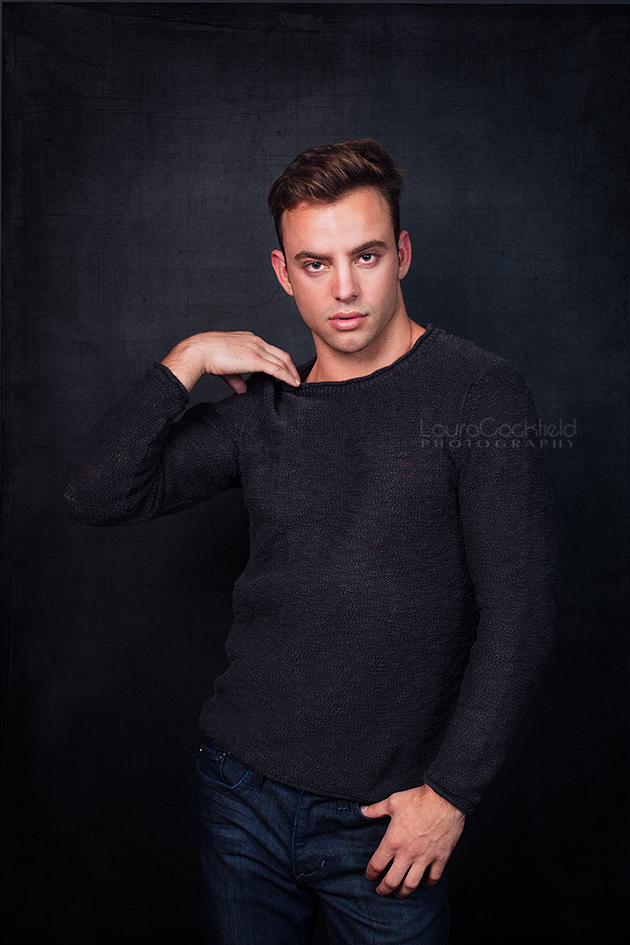 Wade in sweater