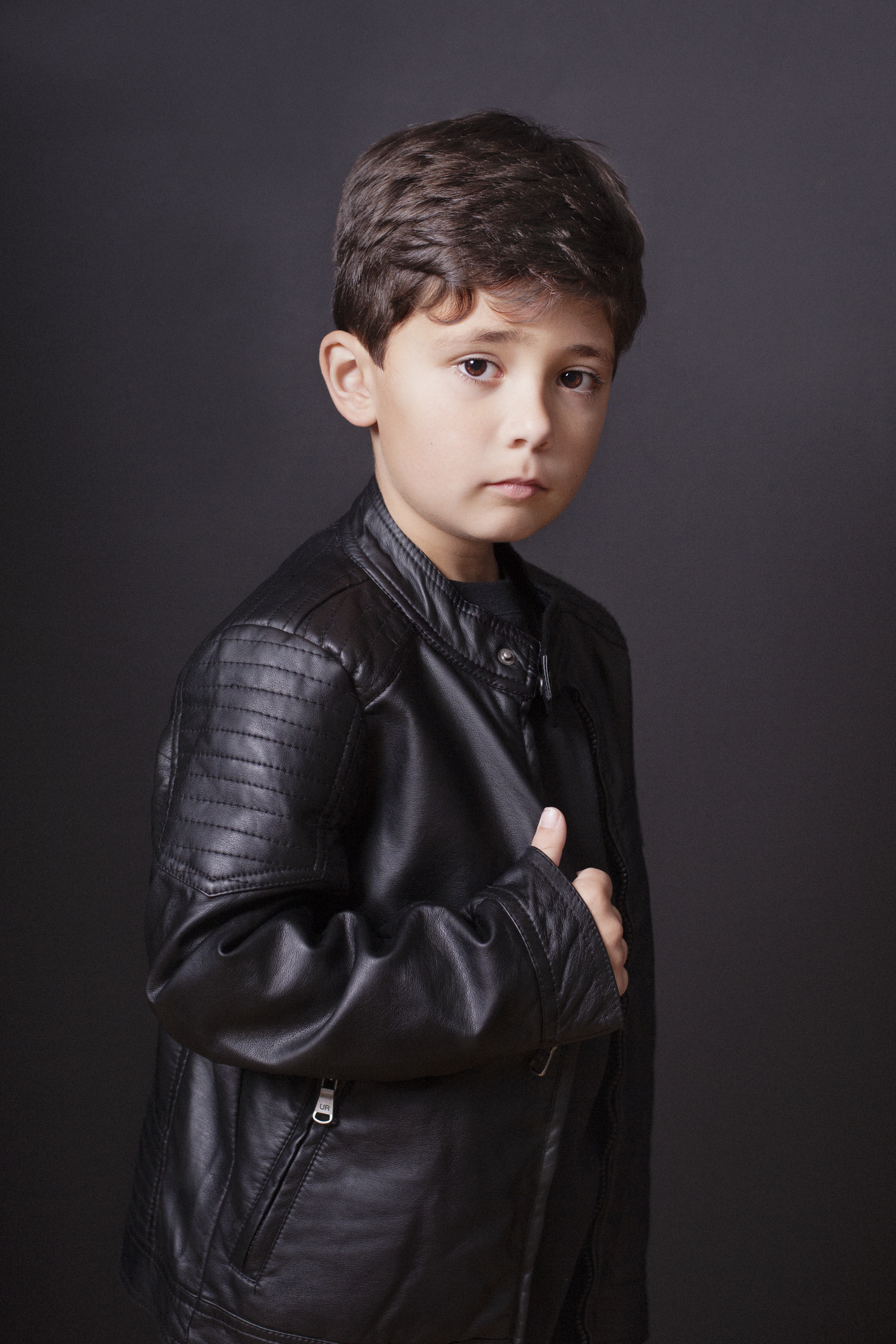 boy in black