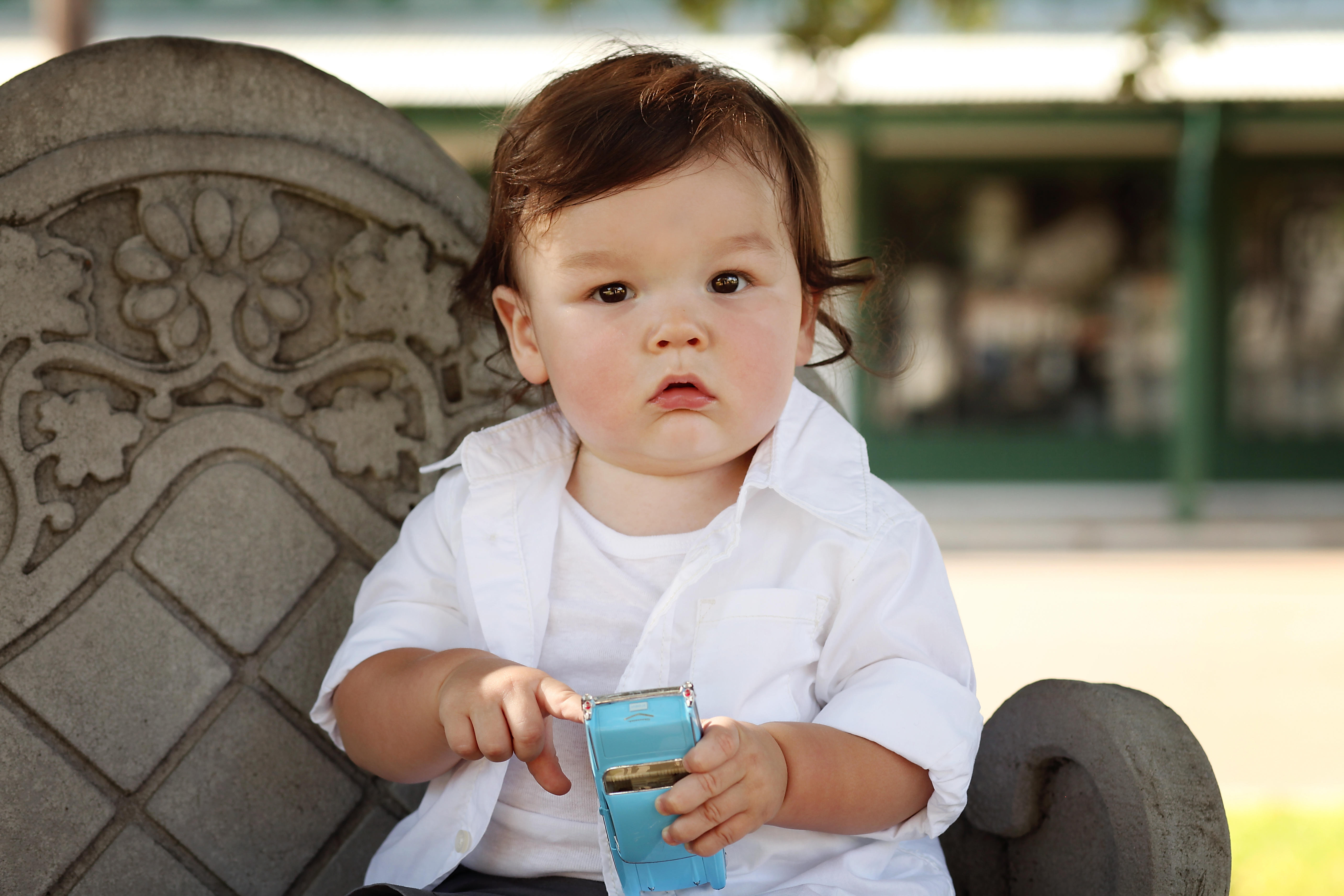 baby in park