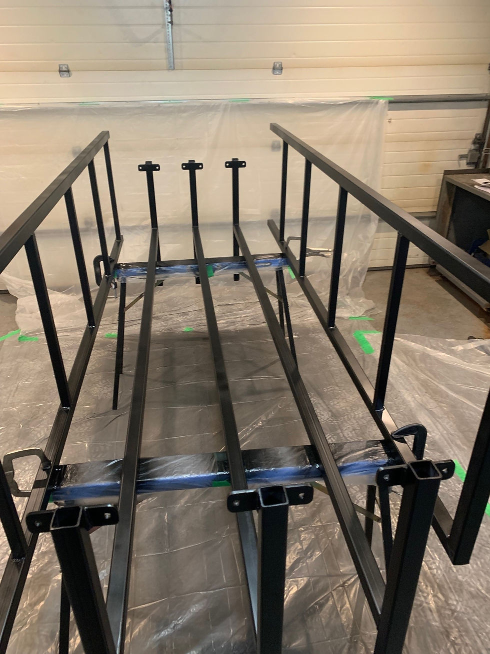 Storage Racking For Enclosed Trailer