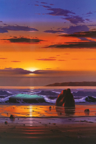 Pacific Sunset | Oil Painting