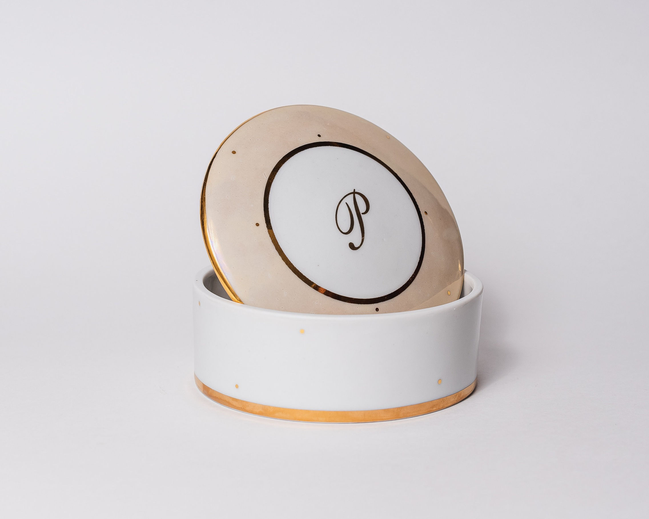 Porta Joia G Lustre Caramelo