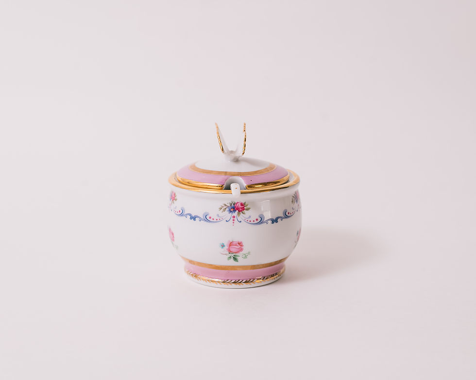 Miniatura: Açucareiro Rosa da Prússia