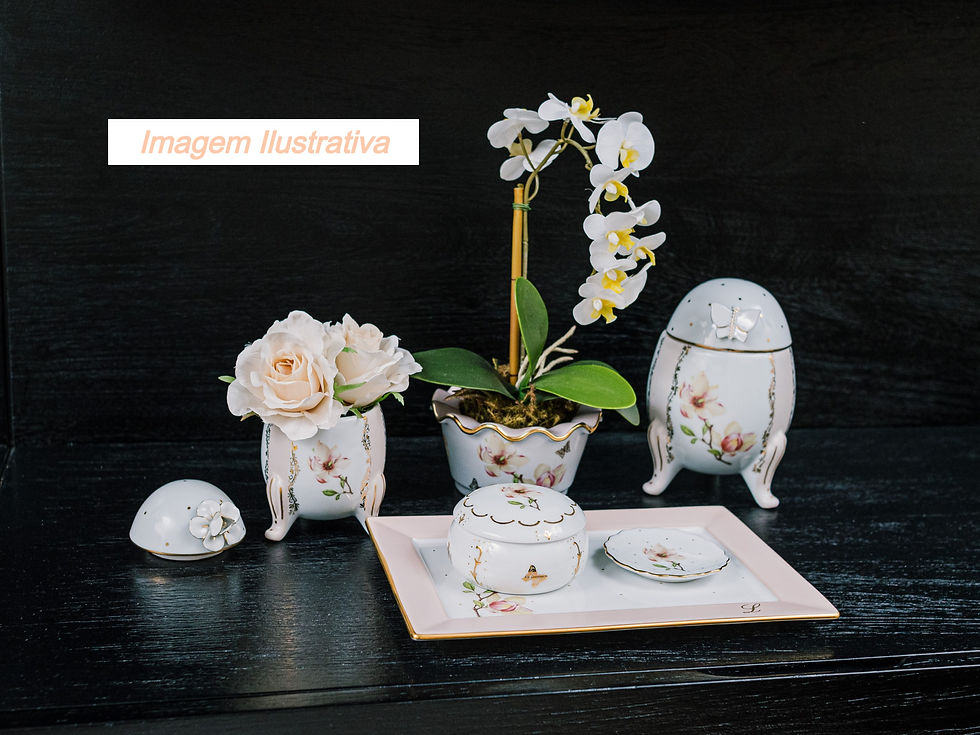 Miniatura: Cachepot Magnólia