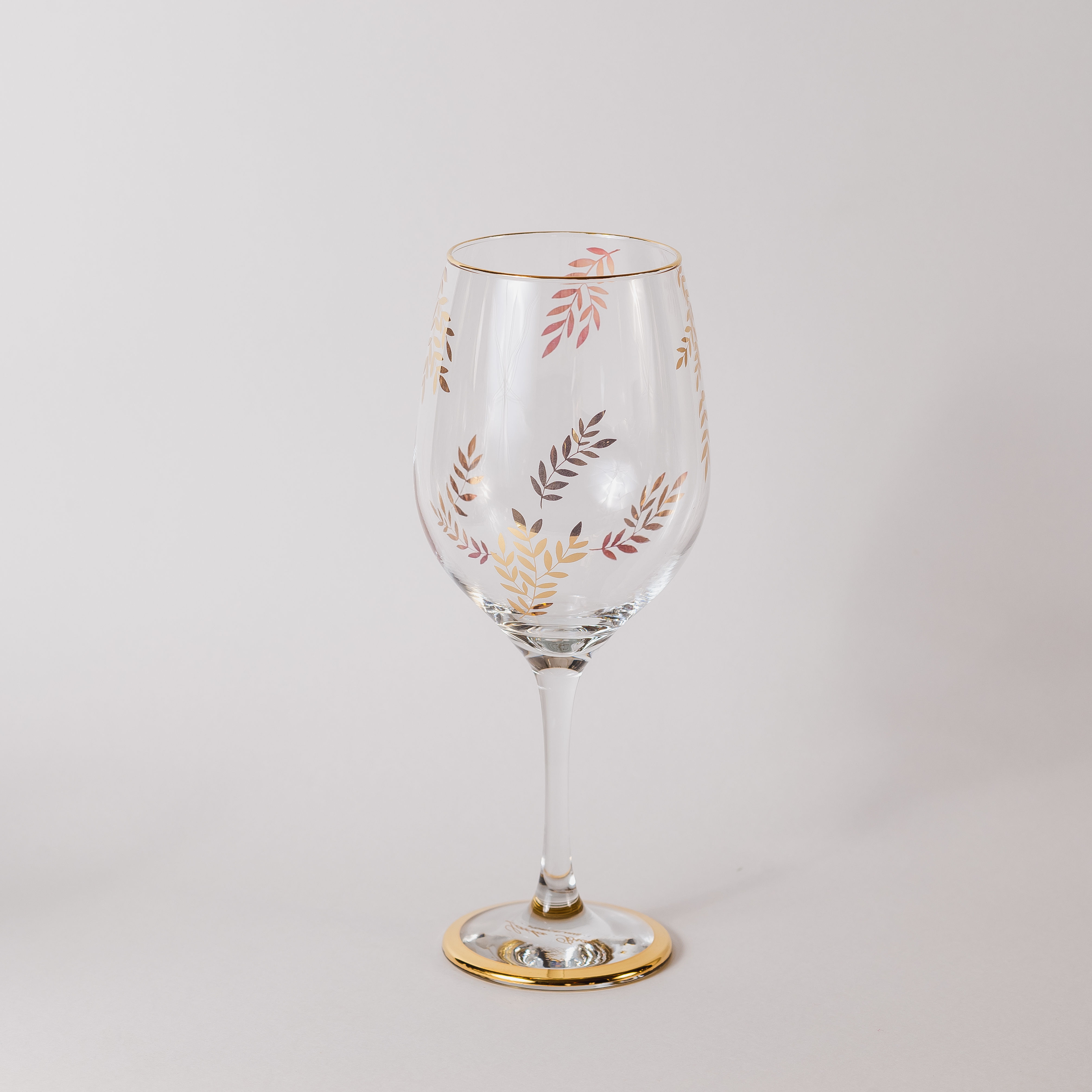 Taça Folhagem Ouro