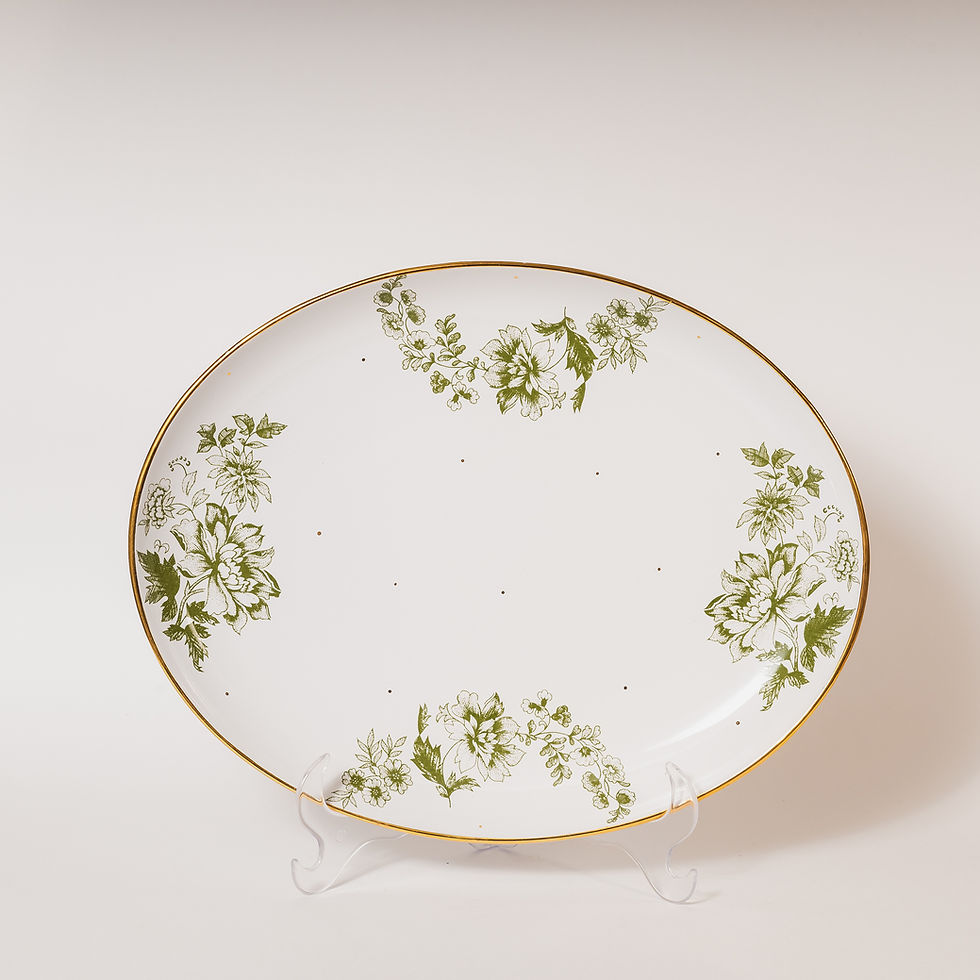 Miniatura: Travessa Flor Verde