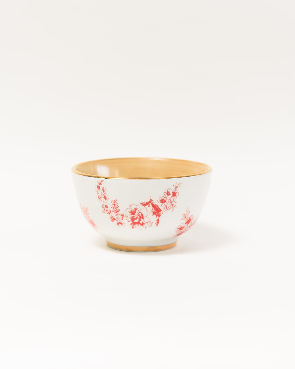 Miniatura: Bowl Flor Vermelha