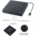 Thumbnail: External 3.0 USB DVD Writer Optical Drive
