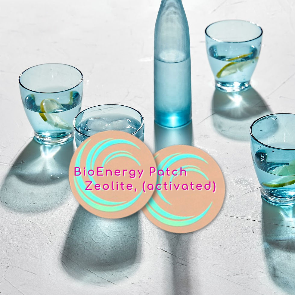 Zeolite, (activated) - BioEnergy Patch (10 Pack)