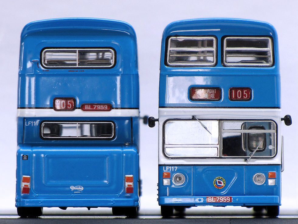 Thumbnail: CMB DAIMLER FLEETLINE ALEXANDER 33FT LF117 - Rt.105