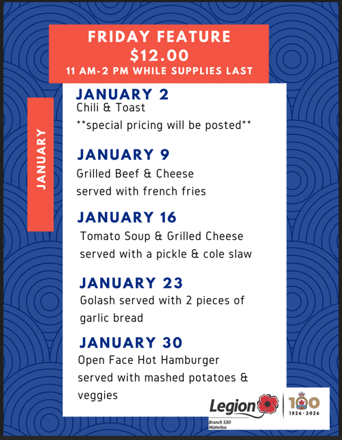 Friday Features for January