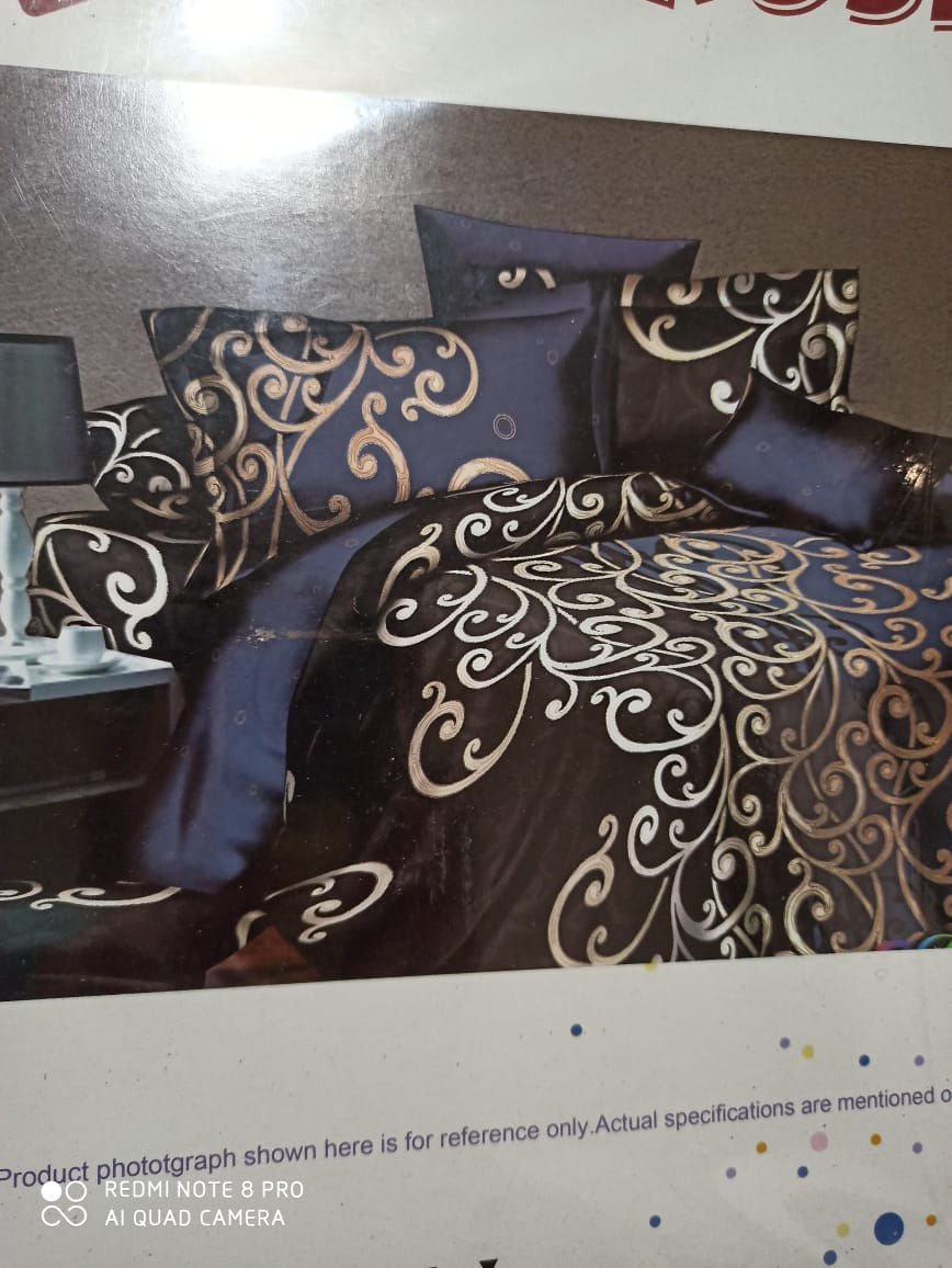 Bedsheet set ( double bed cotton ) 