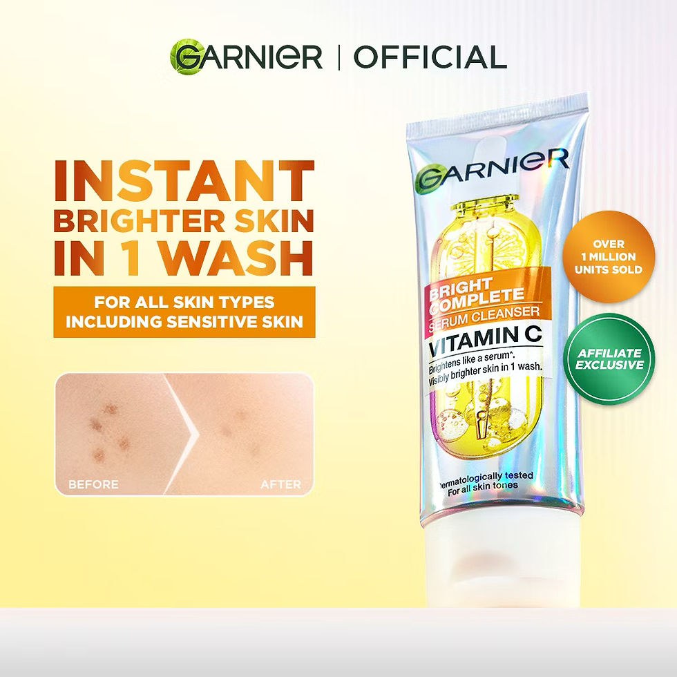 Garnier Vitamin C Serum Cleanser Foam Wash