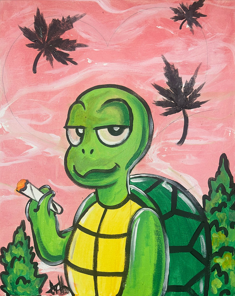 Art N Spark "Slow Burn Chill Turtle"