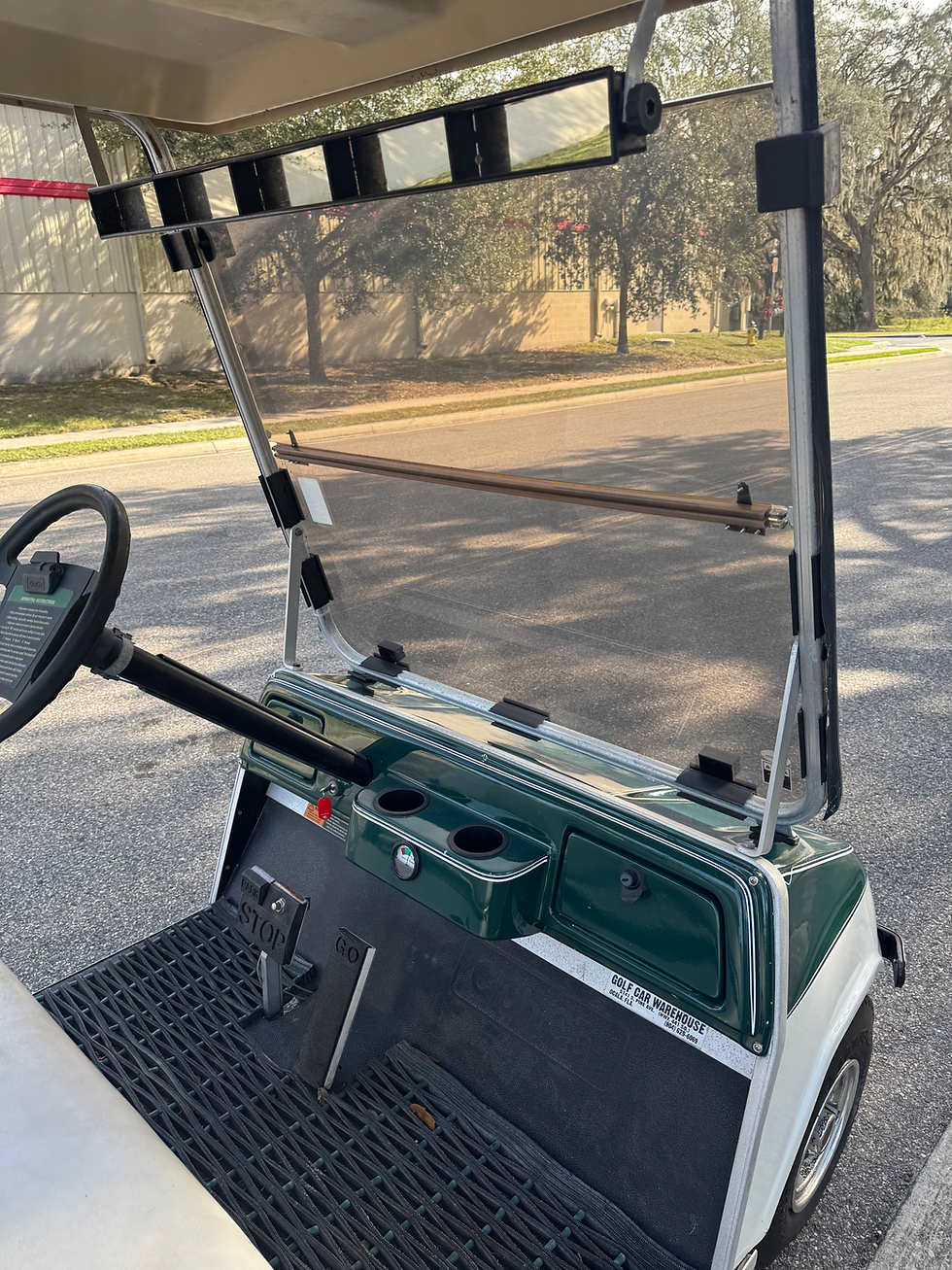 Thumbnail: 1997 ClubCar DS 36v 2 Seat Green/White GolfCart