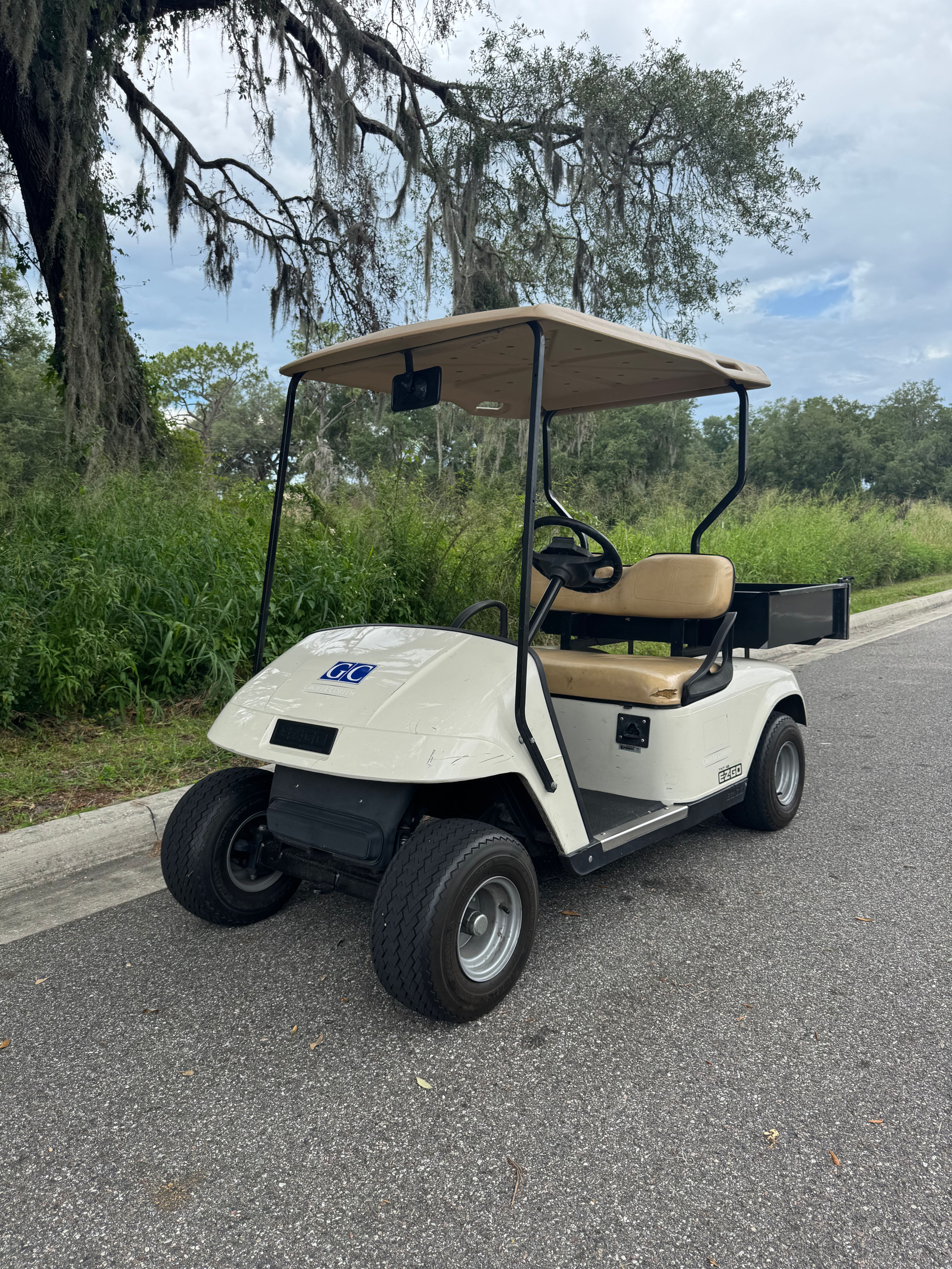 2013 EZGO TXT 48v 2 Seat White GolfCart
