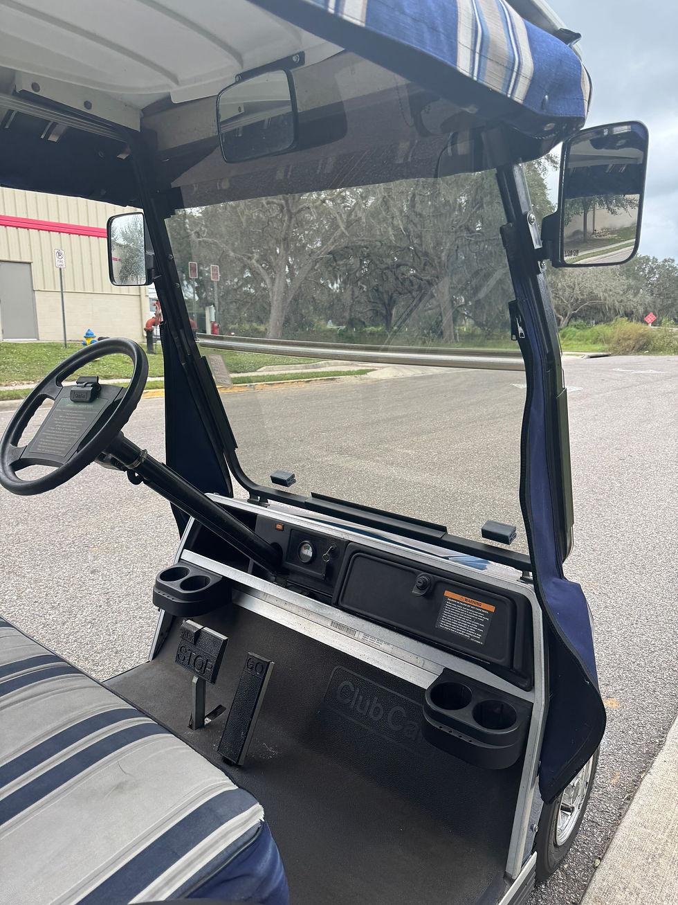 Thumbnail: 2001 ClubCar DS 48v 2 Seat Blue GolfCart