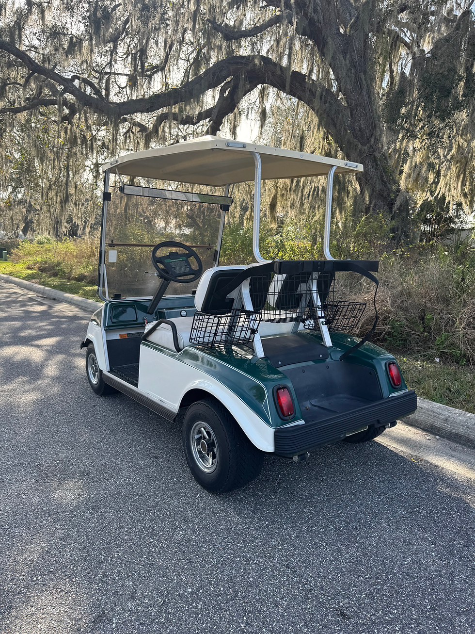 Thumbnail: 1997 ClubCar DS 36v 2 Seat Green/White GolfCart