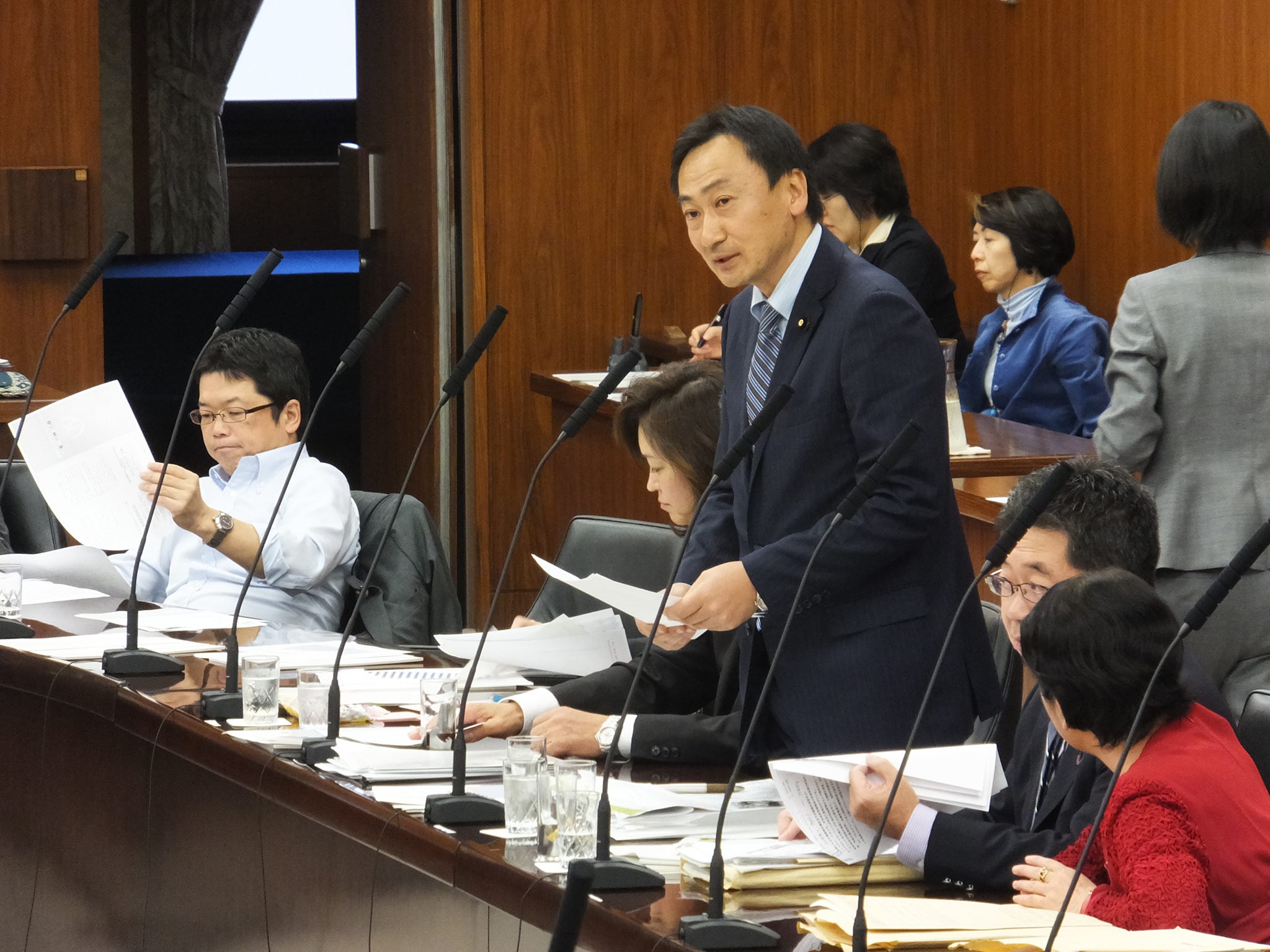 2014.10.16 参議院厚生労働委員会にて質問を行いました