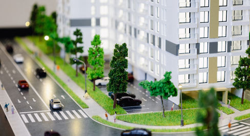 machete-de-arhitectură-clădire-apartamente