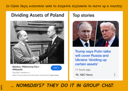 Dividing Poland, er Ukraine