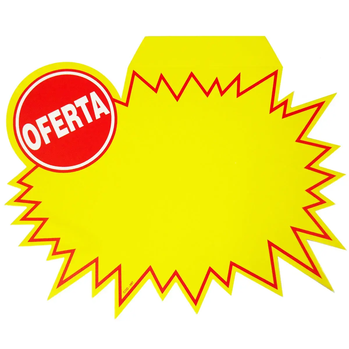 Cartaz Splash Oferta