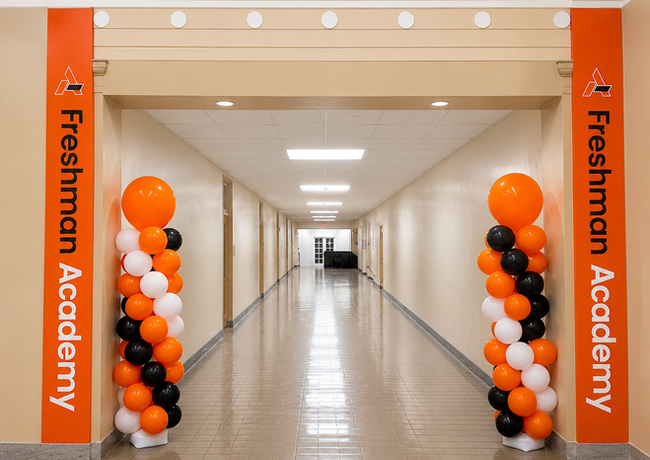 Freshman Academy Initiative | Environmental Graphic Design | Columbus City Schools