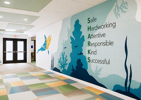 Salem Elementary | Environmental Graphic Design | Columbus City Schools | Columbus, Ohio