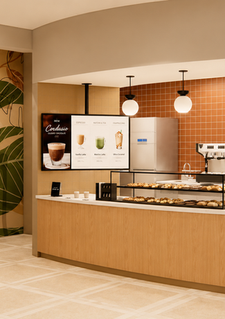 Parkview Coffee Shop | Healthcare Interior Design | Parkview Regional Medical Center