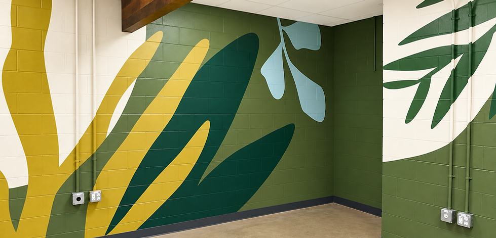 Summit High School | Environmental Graphic Design, Custom Murals & Mural Installation | Reynoldsburg City Schools | Reynoldsburg, Ohio