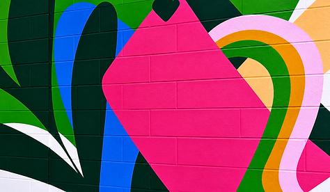 Waggoner Junior High Deli | Environmental Graphic Design, Custom Murals & Mural Installation | Reynoldsburg City Schools | Reynoldsburg, Ohio