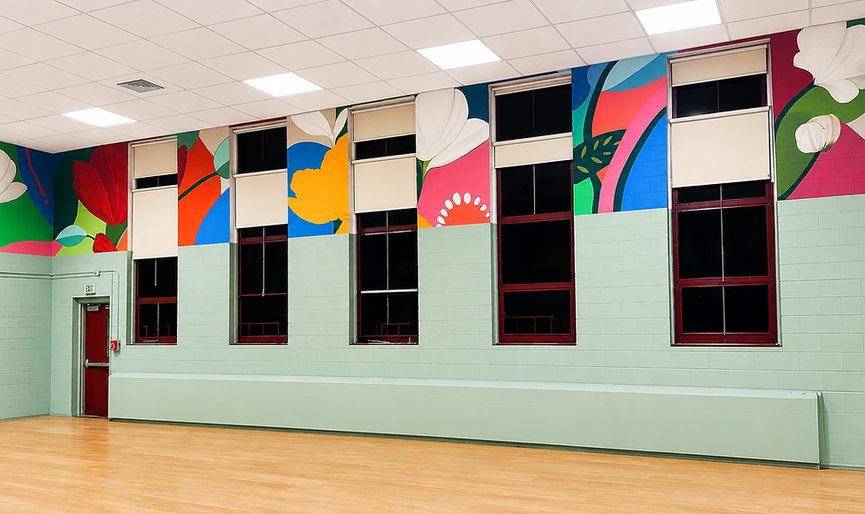 North Linden Elementary | Environmental Graphic Design & Custom Murals | Columbus City Schools | Columbus, Ohio