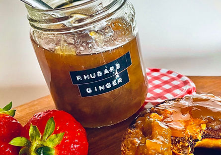 Rhubarb & Ginger Jam
