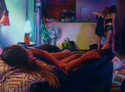 One Last Saturday Night
by Tyler Griese
Oil on Canvas
18 x 24 in.