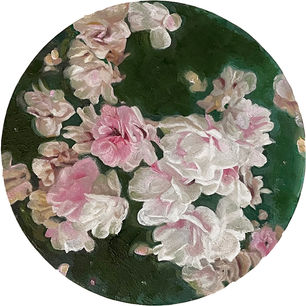 Roses
Sylvia Nitti
6" x 6"	
Oil