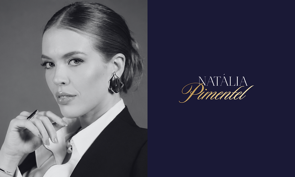 projeto de branding e identidade para Natália Pimentel