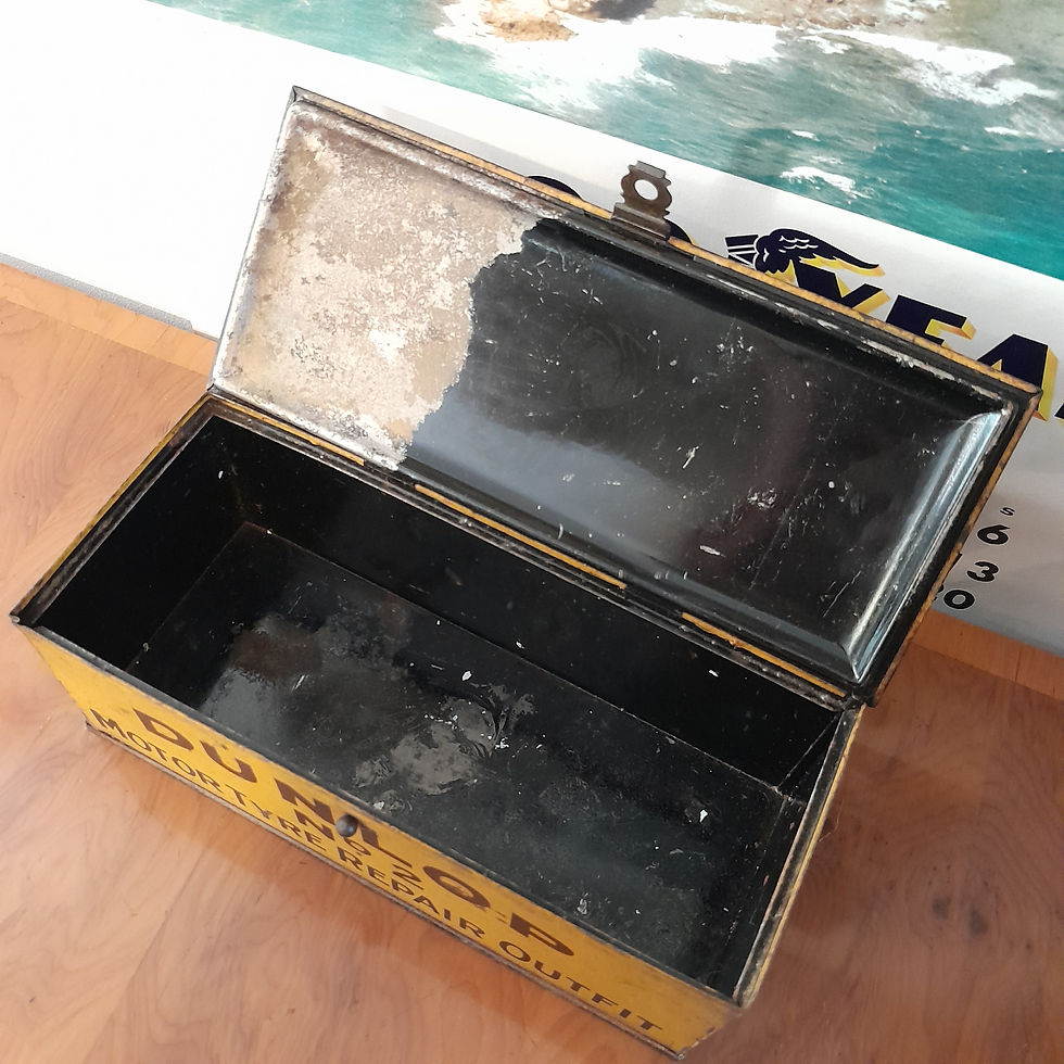 Thumbnail: Vintage Dunlop Tyre Repair Tin