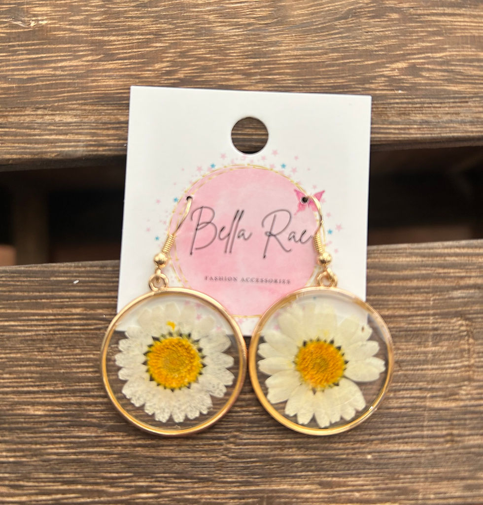 Bella Rae  Daisy Flower Earrings