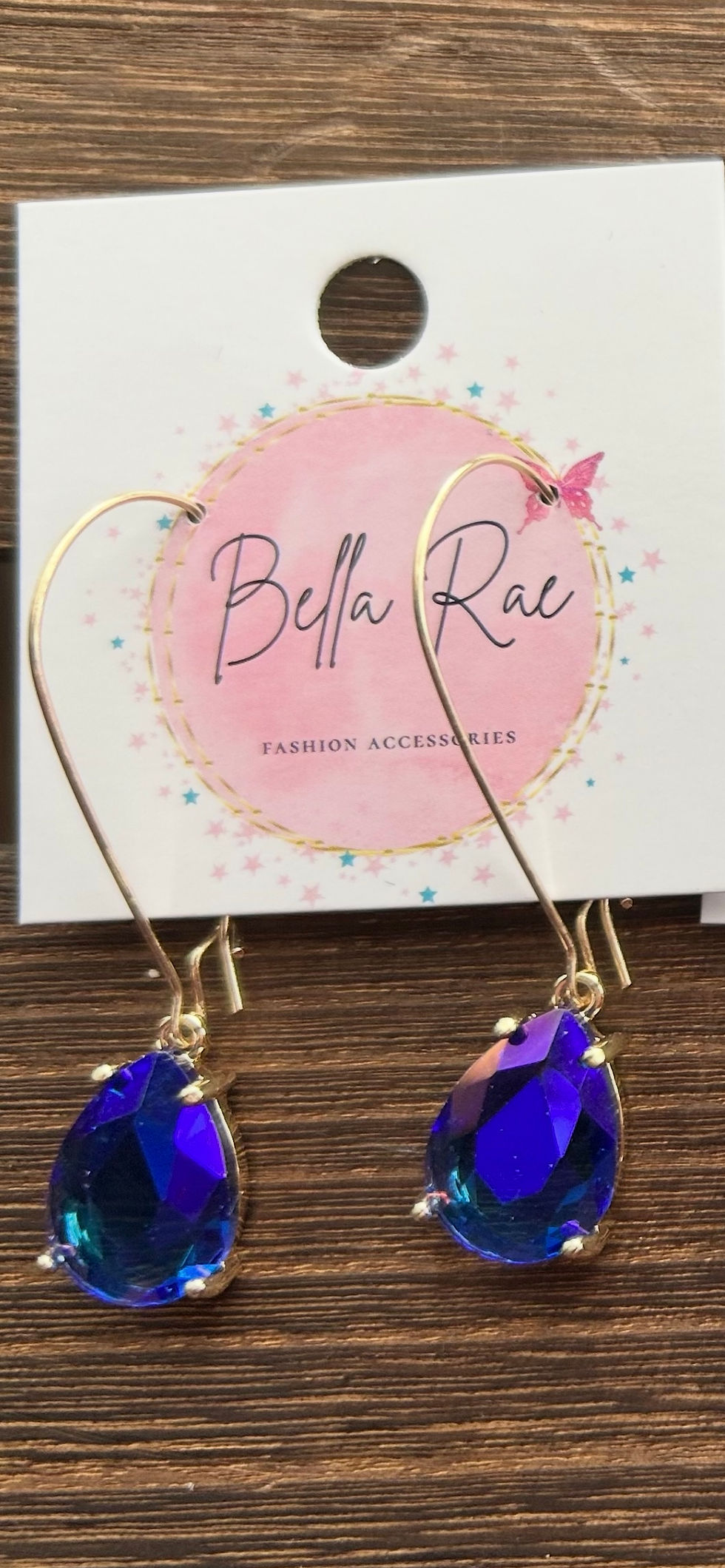 Bella Rae  Tina Blue Earrings