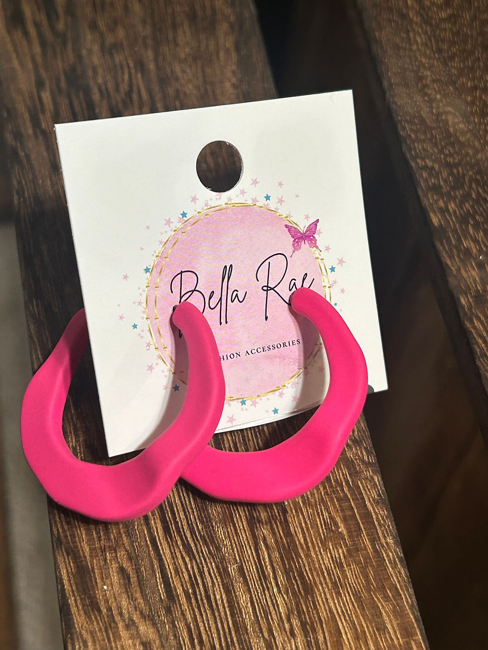 Bella Rae  Casual Pink Hoops