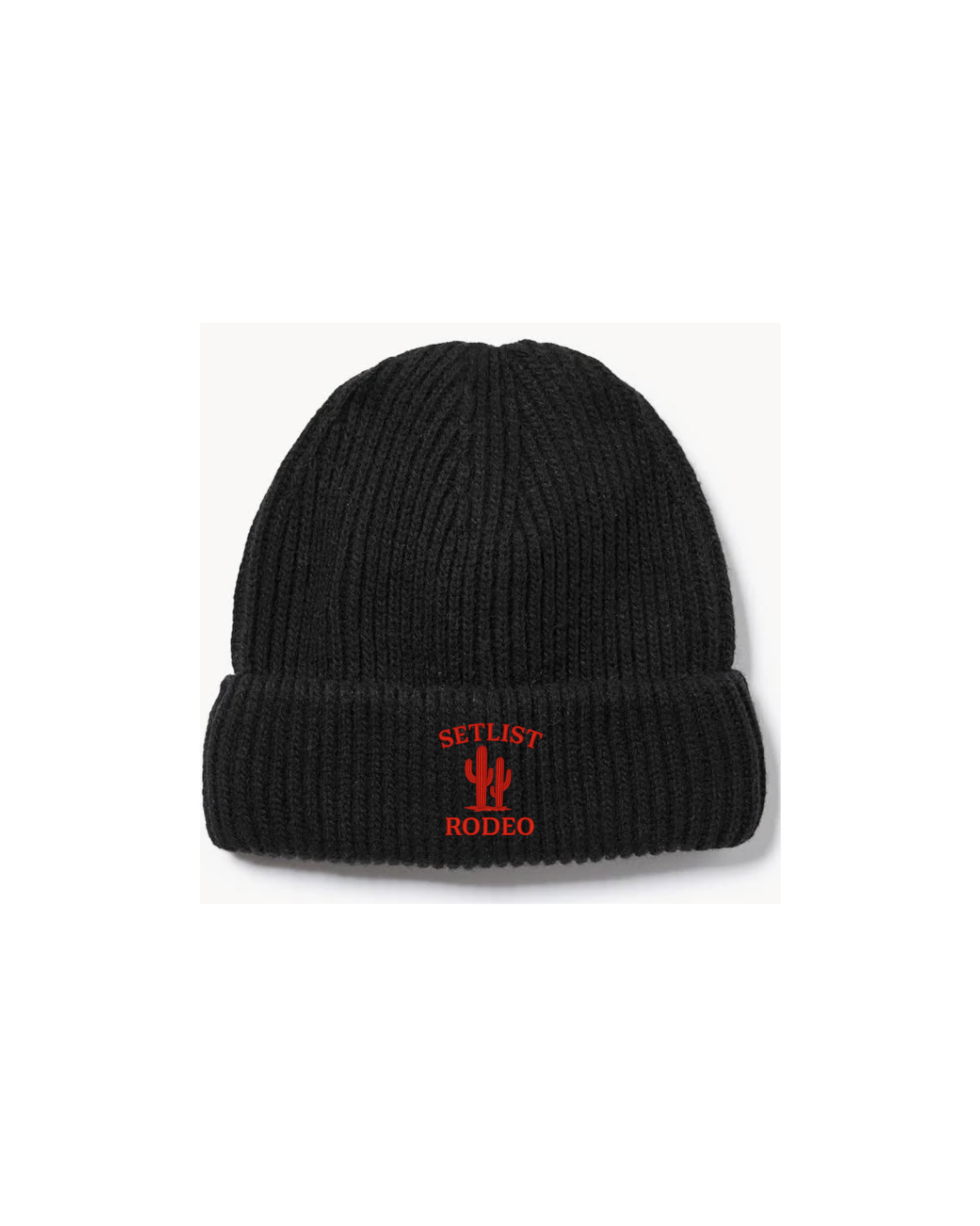 Setlist Rodeo Black Knit Toque